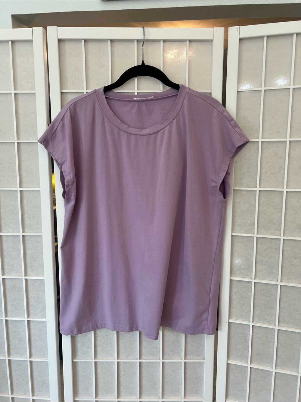 Amazon Women's Lavender Muscle Tee